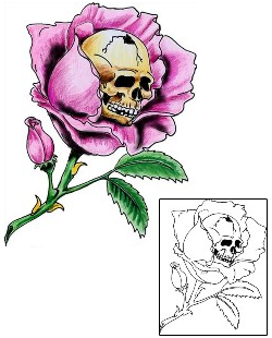 Rose Tattoo Plant Life tattoo | MWF-00025