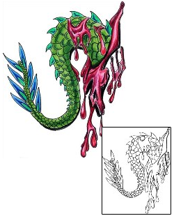 Dragon Tattoo Mythology tattoo | MWF-00027