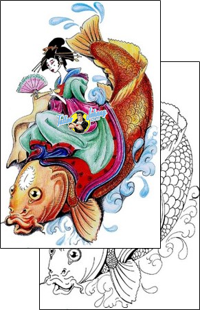 Fish Tattoo geisha-tattoos-mr-pork-mwf-00039