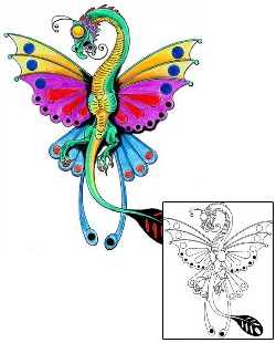 Butterfly Tattoo Mythology tattoo | MWF-00045