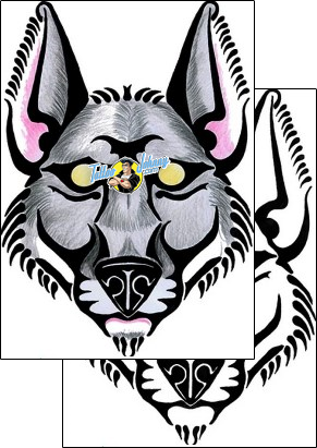 Wolf Tattoo mwf-00051