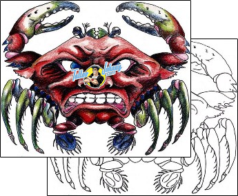 Sea Creature Tattoo marine-life-sea-creature-tattoos-mr-pork-mwf-00076