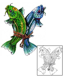 Sea Creature Tattoo Tattoo Styles tattoo | MWF-00112
