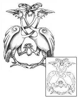 Bird Tattoo Animal tattoo | MWF-00133