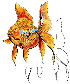 Fish Tattoo marine-life-fish-tattoos-mr-pork-mwf-00139