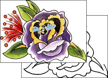 Flower Tattoo plant-life-flowers-tattoos-mike-tofano-mxf-00019