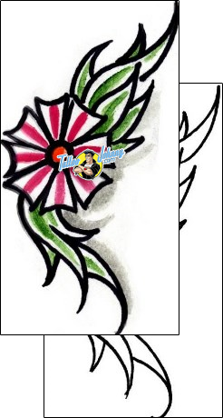 Flower Tattoo plant-life-flowers-tattoos-mike-tofano-mxf-00025