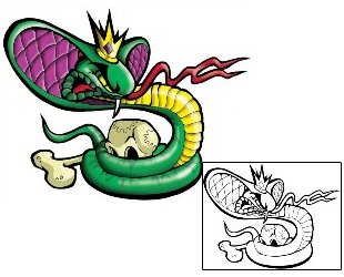 Reptile Tattoo King Cobra Tattoo