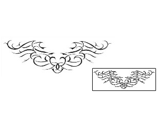 Tribal Tattoo Specific Body Parts tattoo | MZF-00006