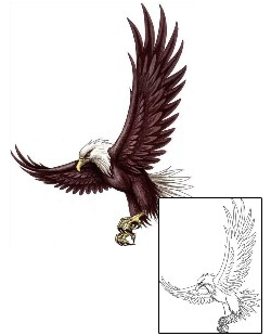 Eagle Tattoo For Women tattoo | N2F-00006