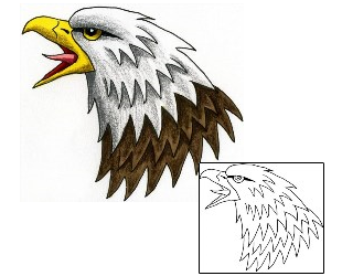 Patriotic Tattoo Animal tattoo | N2F-00039