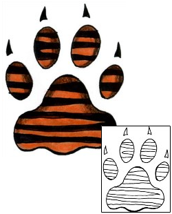 Tiger Tattoo Animal tattoo | N2F-00046