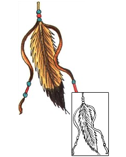 Feather Tattoo Miscellaneous tattoo | N2F-00080