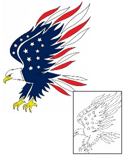 USA Tattoo Animal tattoo | N2F-00163