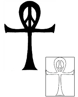 Ankh Tattoo Miscellaneous tattoo | N2F-00167