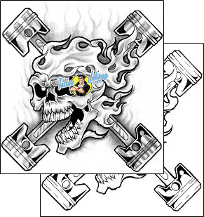 Skull Tattoo horror-skull-tattoos-nick-greene-naf-00009