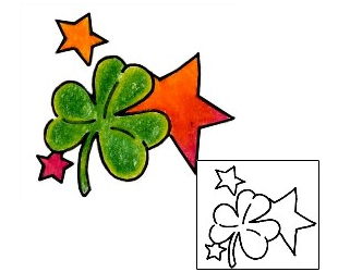 Clover Tattoo Plant Life tattoo | NIF-00015