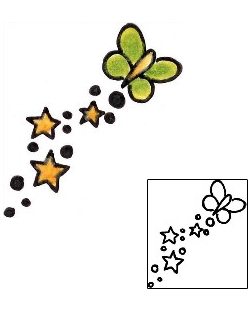 Butterfly Tattoo For Women tattoo | NIF-00070
