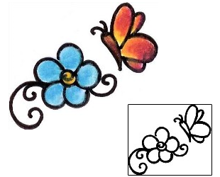 Butterfly Tattoo For Women tattoo | NIF-00071
