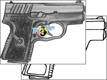 Gun Tattoo nof-00135