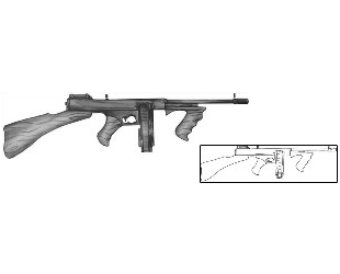 Gun Tattoo NOF-00149