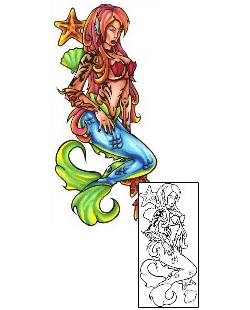 Mermaid Tattoo Tattoo Styles tattoo | NOF-00229