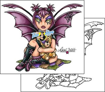 Bat Tattoo bat-tattoos-nikki-webb-nwf-00063