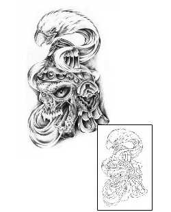 Aztec Tattoo Mythology tattoo | OBF-00004