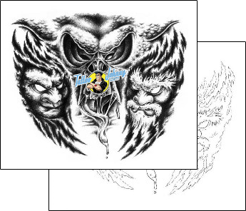 Wings Tattoo fantasy-tattoos-oscar-bustos-obf-00014