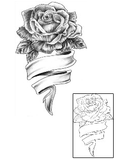 Banner Tattoo Plant Life tattoo | PCF-00004