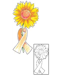 Sunflower Tattoo Plant Life tattoo | PCF-00018