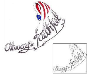 USA Tattoo Patronage tattoo | PCF-00025