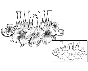 Mom Tattoo Plant Life tattoo | PCF-00033
