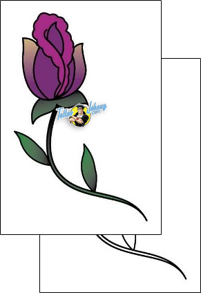 Flower Tattoo plant-life-flowers-tattoos-professor-e-gone-pef-00104