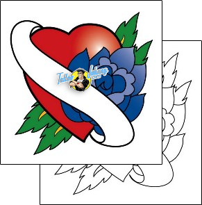Heart Tattoo for-women-heart-tattoos-professor-e-gone-pef-00120
