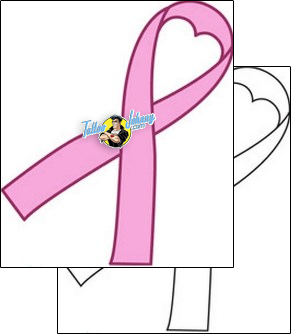 Breast Cancer Tattoo pef-00179