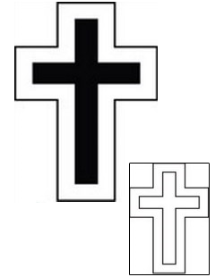 Christian Tattoo Religious & Spiritual tattoo | PEF-00189