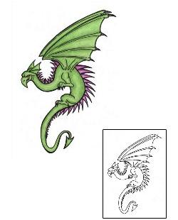 Dragon Tattoo Mythology tattoo | PHF-00005
