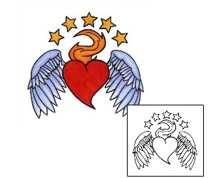 Sacred Heart Tattoo Religious & Spiritual tattoo | PHF-00015