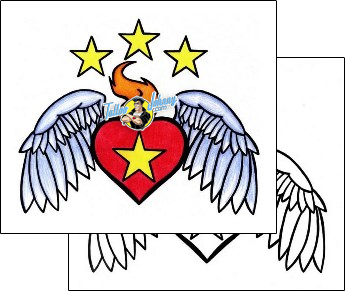 Star Tattoo heart-tattoos-phil-rogers-phf-00016