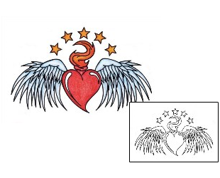 Sacred Heart Tattoo Religious & Spiritual tattoo | PHF-00017