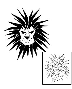 Lion Tattoo Animal tattoo | PHF-00019