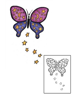 Butterfly Tattoo Insects tattoo | PHF-00038
