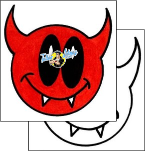 Devil - Demon Tattoo horror-monster-tattoos-phil-rogers-phf-00076