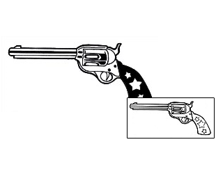 Gun Tattoo Astronomy tattoo | PHF-00114