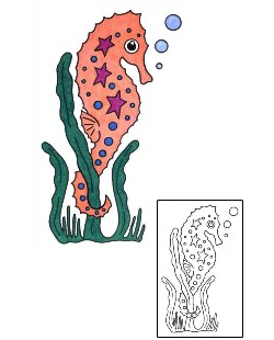 Seahorse Tattoo Tattoo Styles tattoo | PHF-00182