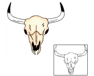 Bull Tattoo Horror tattoo | PHF-00200