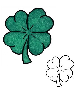 Clover Tattoo Specific Body Parts tattoo | PHF-00215