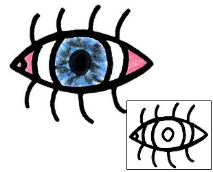 Eye Tattoo Miscellaneous tattoo | PHF-00234