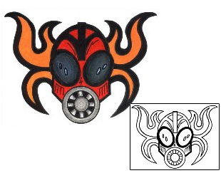 Mask Tattoo Miscellaneous tattoo | PHF-00235